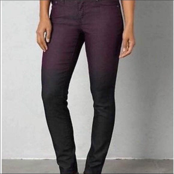 Prana Denim - NWT PRANA OMBRE WOMENS PANTS SIZE 4/27 BLACK PLUM